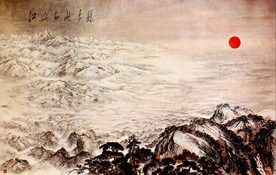 巨匠的筆下，江山是如此多嬌！